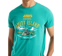 Jaws x Nautica Men's Classic-Fit Graphic T-Shirt