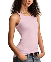 Lucky Brand Women's Ribbed Scoop-Neck Tank Top