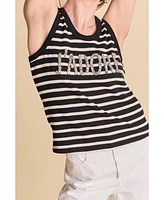 endless rose Women's J'adore Striped Tank