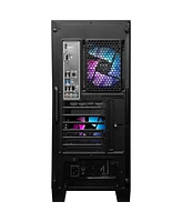 Msi Codex R2 C14NUC5-229US Gaming Desktop Computer, Intel Core i5-14400F 2.5GHz, 32GB Ram, 1TB Ssd, Nvidia GeForce Rtx 4060 8GB, Windows 11 Pro, Black
