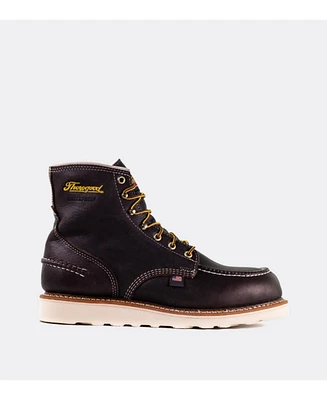 Thorogood Men's 1957 Series Waterproof 6" Briar Pitstop Moc Toe Work Boots for Men
