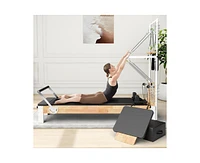 Er Kang Wooden Reformer & Tower Combo – Includes Mat, Jump Board & Sitting Box