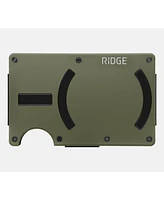The Ridge Men's Ridge Wallet For Magsafe - Matte Olive - Cash Strap