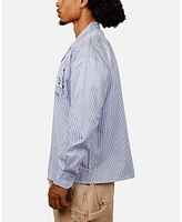 Carre Men's Floral Oversized Button Up Shirt