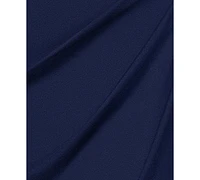 Xscape Women's Boat-Neck Long Sheath Dress