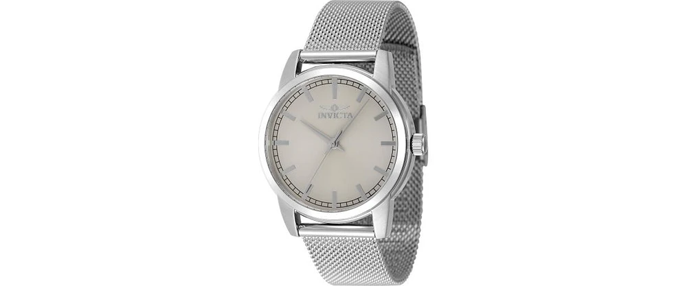 Invicta Women's 48511 Celestial Quartz 3 Hand Ivory Dial Watch