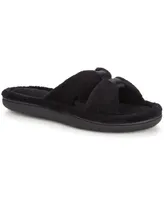 Isotoner Signature Women's Micro Terry X-Slide Slippers