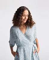 Reistor Women's Maxi Wrap Dress