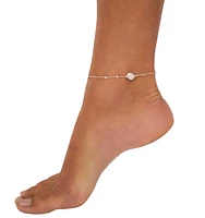 Ettika Santorini Shell Anklet
