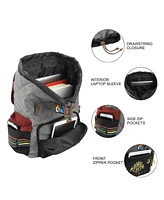 Harry Potter Hogwarts Decals 17" Rucksack Backpack