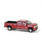 1/64 2018 Silverado 3500 Hd Dually High Country Red Metallic Dually Drivers