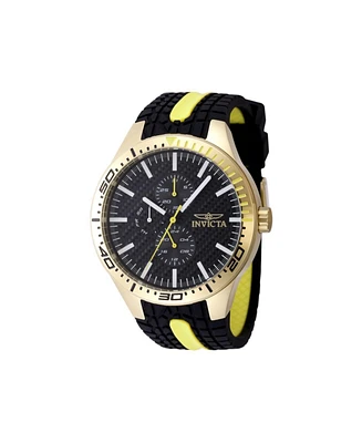 Invicta Men's 48873 Invicta Racing Quartz 3 Hand Black Dial Watch