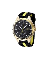Invicta Men's 48873 Invicta Racing Quartz 3 Hand Black Dial Watch