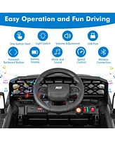 12V Kids Ride on Truck Car with Parental Remote and Music Player