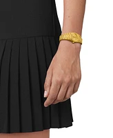 Tissot Women's Swiss Prx Gold-Tone Stainless Steel Bracelet Watch 25mm