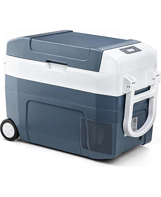 Cowsar Car Refrigerator 12 Volt Mini Fridge 41 Quart 45L Portable Freezer Electric Cooler Intelligent Control Panel -4