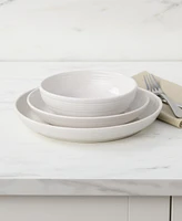 Fiesta White Coupe Dinner Bowls, Set of 4