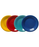 Fiesta Classic Rim 10.5" Dinner Plates, Set of 4