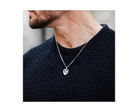 Vincero Men's St. Michael Pendant – 925 Sterling Silver Shield