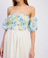 En Saison Women's Julia Midi Dress