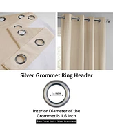 Exclusive Fabrics & Furnishings Signature Blackout Grommet Velvet Panel