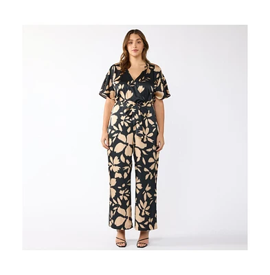 Estelle Noosa Satin Jumpsuit