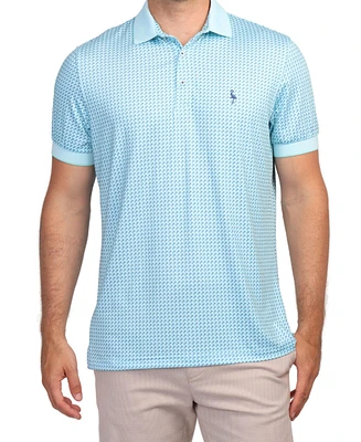 Tailorbyrd Men's Golf Tees Performance Polo with Rib Collar