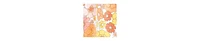 Hudson Baby Girls Cotton Dress And Cardigan Set, Peach Love Flowers