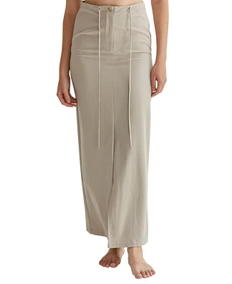 Crescent Women's Jayda Tencel Blend Maxi Skirt