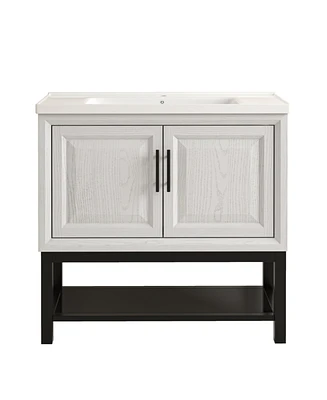 36" Vanity with Ceramic sink