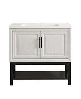 36" Vanity with Ceramic sink