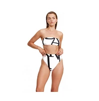 Luma Gottex Women's Signature Bandeau Tube Bikini Top