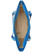 Brahmin Ezra Melbourne Embossed Large Leather Tote