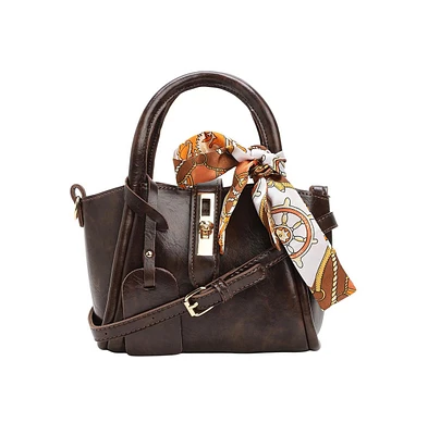 Women's The Galleria Hand Bag - Coffee Brown