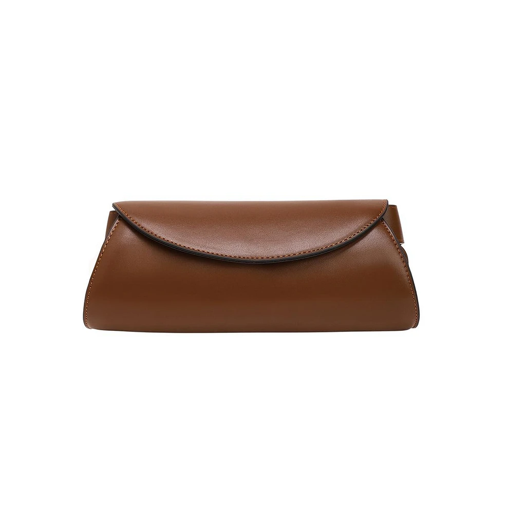 Women's The Edge-Fold Sling Bag - Chocolate Brown