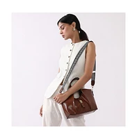 Women's The Foldara Hand Bag - Chocolate Brown