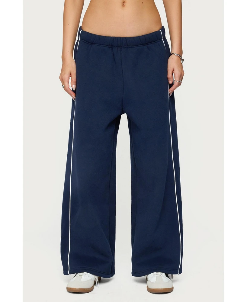 Edikted Womens Petite Autumn Sweatpants
