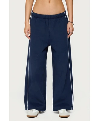 Edikted Womens Petite Autumn Sweatpants