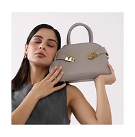 Women's The Small Meridian Hand Bag - Coin Grey