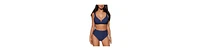 Cupshe Women's Underwire Adjustable Straps Ruched Bikini Sets