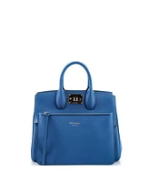 Pre-Owned Salvatore Ferragamo Small Studio Satchel Leather