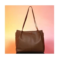 Women's The Circadian Tote Bag - Mocha Brown