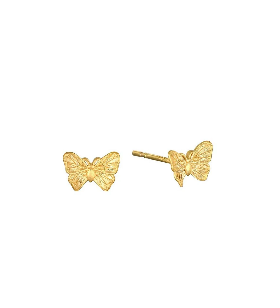 Satya Jewelry Freedom to Soar Butterfly Stud Earrings
