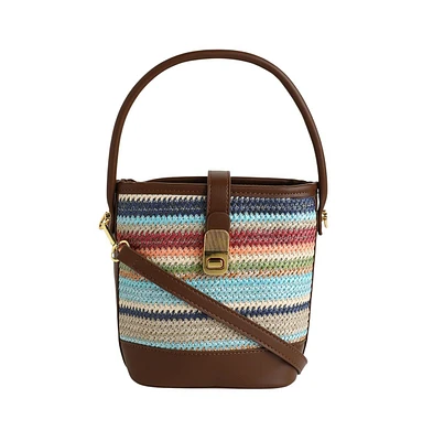 Women's The Portofino Bucket Bag - Multicolour