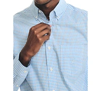 Nautica Men's Classic-Fit Gingham Plaid Button-Down Shirt