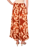 Sam & Jess Women's Cropped Pull-On Wide-Leg Pants