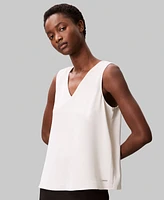 Calvin Klein Women's Sleeveless V-Neck Top