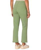 Democracy Petite "Ab" Solution High Rise Itty Bitty Flare Cropped Jeans