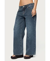 Edikted Women's Ace Relaxed Jeans