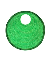Solo Avocado Jute Bag In Green